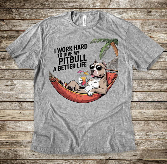 I Work Hard - Graphic Tee