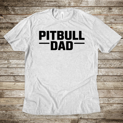 Pitbull Dad Logo Tee